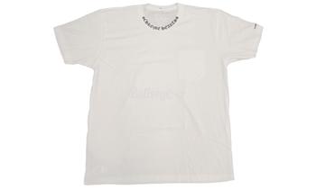 Chrome Hearts | Chrome Hearts Neck Logo Fuck You White/Black T-Shirt商品图片,8.5折