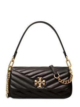 Tory Burch | Small Kira Chevron Leather Shoulder Bag,商家LUISAVIAROMA,价格¥3691