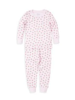 Kissy Kissy | Little Girl's 2-Piece Bellerose Pajama Set,商家Saks OFF 5TH,价格¥156