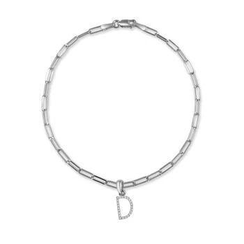 Sabrina Designs | 14k White Gold & Diamond Initial Link Bracelet,商家Premium Outlets,价格¥3589