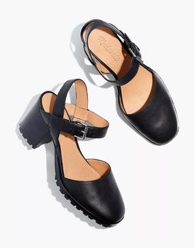 推荐The Claudie Heeled Lugsole Mary Jane in Leather商品