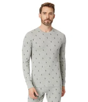 Ralph Lauren | Waffle Long Sleeve Printed Crew 9.2折