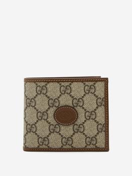 商品Gucci | GG-logo canvas wallet,商家MATCHESFASHION,价格¥2901图片
