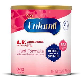 Enfamil | Enfamil A.R. 防吐奶婴儿配方奶1段 366g,商家Walgreens,价格¥196