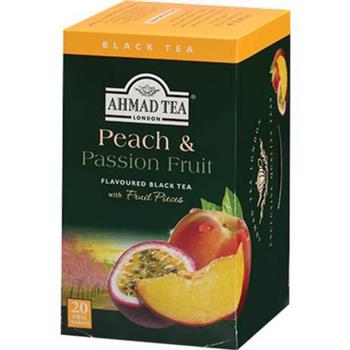 商品Ahmad Tea Peach and Passion Fruit Black Tea (Pack of 3)图片