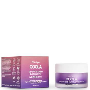 推荐COOLA Day/Night Organic Eye Cream Duo, SPF30 0.8 fl. oz商品