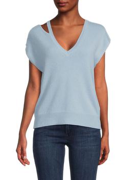 360 Cashmere是什么牌子, 360 Cashmere | Letty Cutout Cashmere Sweater商品图片 3.5折