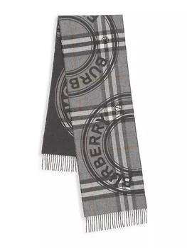 Burberry | Montage Checkered Cashmere Scarf 