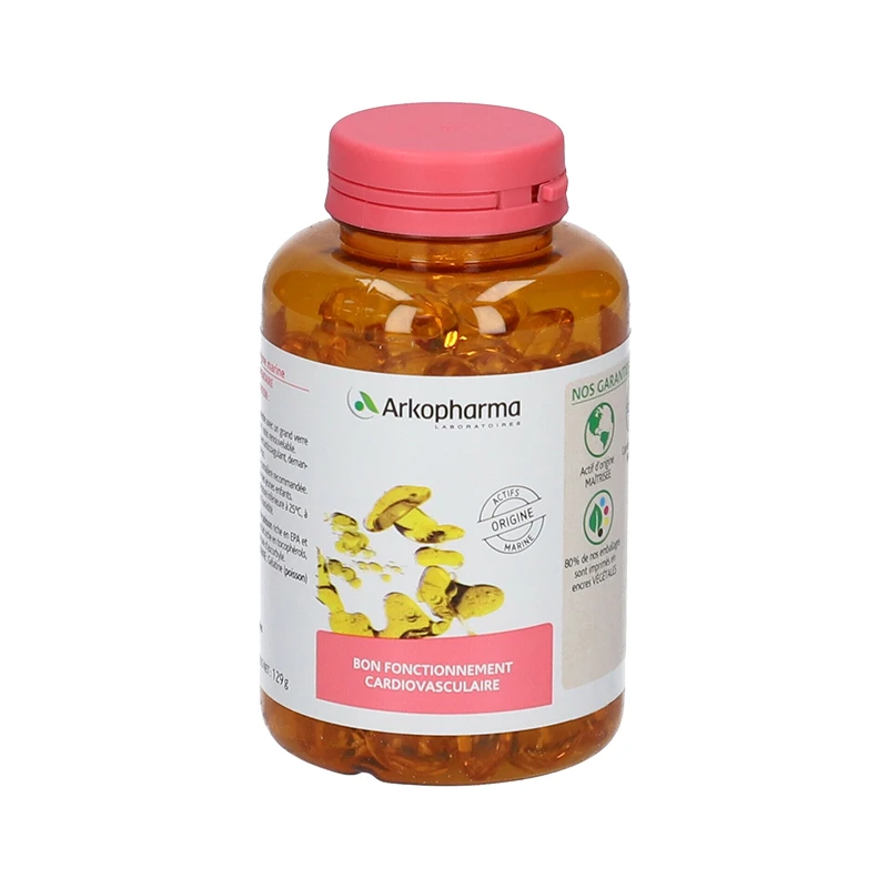 Arkopharma | Arkopharma OMEGA 3深海鱼油胶囊180粒  ,商家VPF,价格¥183