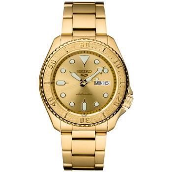 精工5号, Seiko | Men's Automatic 5 Sports Gold-Tone Stainless Steel Bracelet Watch 43mm商品图片 