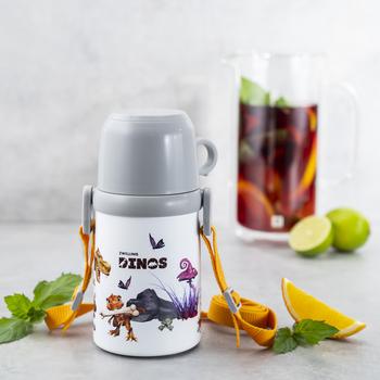 商品ZWILLING DINOS 12.8-ounce Thermo Bottle with Cup图片