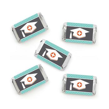 推荐Medical School Grad - Mini Candy Bar Wrapper Stickers - Doctor Graduation Party Small Favors - 40 Count商品