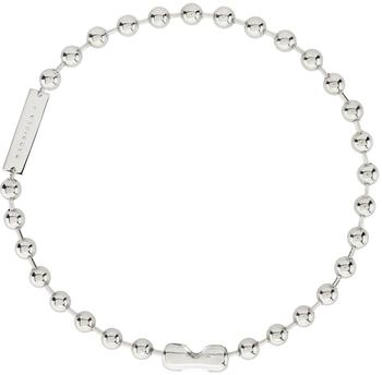 MAISON MARGIELA | Silver Metal Bead Necklace商品图片,3.7折