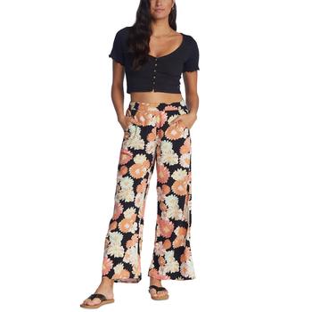 紧身裤男, Roxy | Juniors' Midnight Avenue Printed Pull-On Pants商品图片 