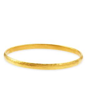 商品Gurhan | 24K Yellow Gold Hoopla Hammered Bangle Bracelet,商家Bloomingdale's,价格¥39803图片
