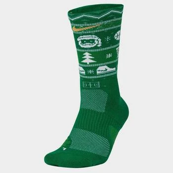 推荐Unisex Nike Christmas Elite Crew Basketball Socks商品