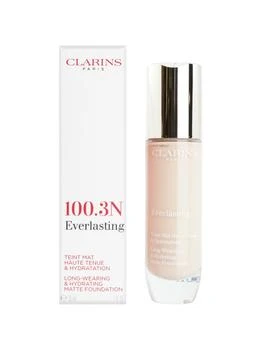 Clarins | Clarins Everlasting Matte Foundation 100.3N Shell All Skin Types 1 OZ,商家Premium Outlets,价格¥222