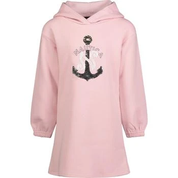 Nautica | Nautica Little Girls' Sequin Sweatshirt Dress (4-7) 5折