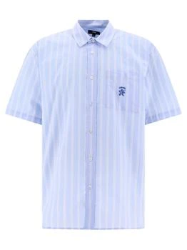 STUSSY | Stüssy Logo-Embroidered Striped Shirt 9.5折, 独家减免邮费