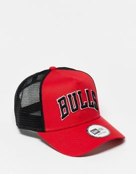 推荐New Era Chicago Bulls cap in red商品