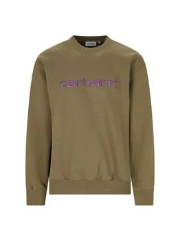 Carhartt WIP | Carhartt WIP Logo Embroidered Crewneck Sweatshirt 7.6折