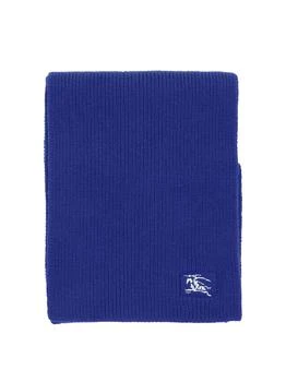 Burberry | Ribbed Cashmere Scarf Scarves Blue,商家Wanan Luxury,价格¥2085