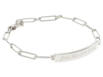 Kate Spade | Idiom Bracelet Silver Lining Idiom Bracelet,商家Zappos,价格¥506