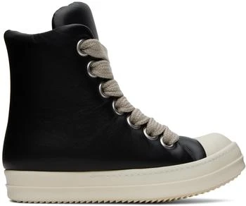 Rick Owens | Black Leather Sneakers 7.8折