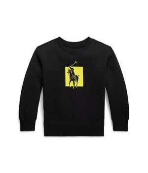 Ralph Lauren | Big Pony Logo Double-Knit Sweatshirt (Toddler) 5.6折