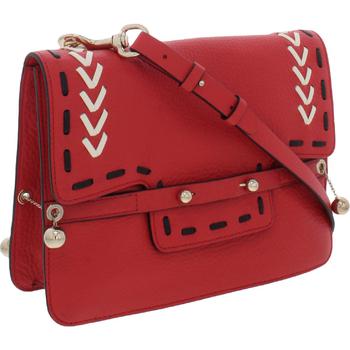 推荐Red Valentino Womens Leather Flap Shoulder Handbag商品