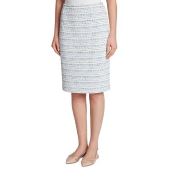 Tahari | Tahari ASL Womens Textured Midi Pencil Skirt商品图片,2.4折×额外9折, 独家减免邮费, 额外九折