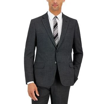 Armani Exchange | Men's Slim-Fit Gray Pin Dot Wool Suit Jacket,商家Macy's,价格¥3532
