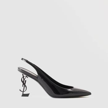 ysl高跟鞋怎么样, Yves Saint Laurent | Saint Laurent Women's Opyum 85 Black Heels商品图片 