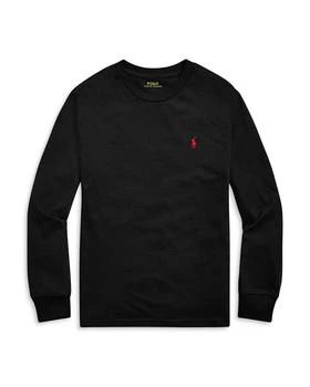 Ralph Lauren | Boys' Cotton Long Sleeve Tee - Little Kid, Big Kid,商家Bloomingdale's,价格¥200