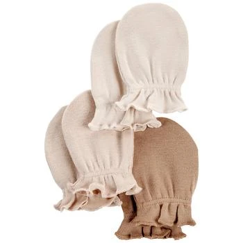 Carter's | Baby Boys or Baby Girls Scratch Mittens, Pack of 3,商家Macy's,价格¥45