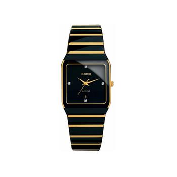 美国雷达女表, Rado | Anatom Jubile Quartz Diamond Black Dial Ladies Watch R10398761商品图片 7.2折