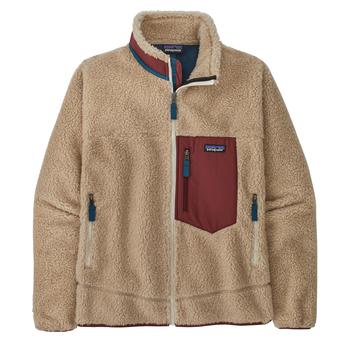 patagonia retro真假, Patagonia | Patagonia Classic Retro-X Fleece Jacket Dark Natural w/Sequoia Red商品图片 