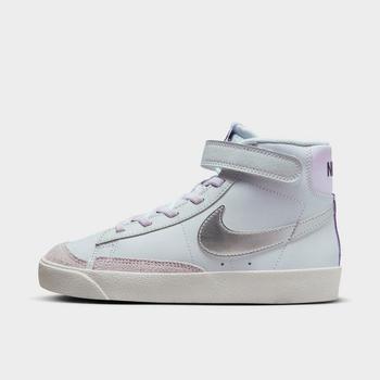 推荐Little Kids' Nike Blazer Mid '77 Stretch Lace Casual Shoes商品
