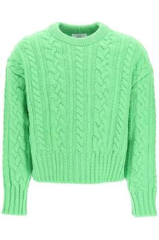 AMI | Ami paris cable knit wool sweater商品图片,7折