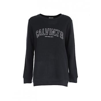 Calvin Klein | Calvin Klein 卡尔文 克莱恩 女士黑色印花棉质卫衣 J20J206857-099商品图片,满$100享9.5折, 满折