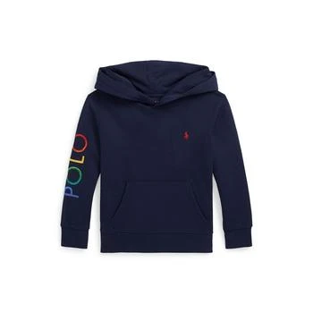 Ralph Lauren | Toddler and Little Boys Ombre Logo Double-Knit Hoodie,商家Macy's,价格¥352