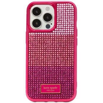商品Kate Spade | Bonbon Rhinestone Embossed Rock Candy Sticker Logo iPhone 13 Pro Case,商家Macy's,价格¥258图片