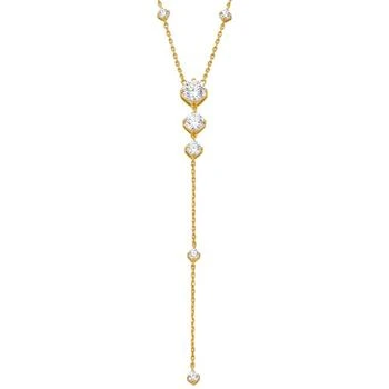 Michael Kors | 14K Gold Plated Sterling Silver Lariat Necklace 