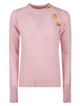 Balmain | Balmain Button Shoulder Detail Sweater商品图片,8.5折