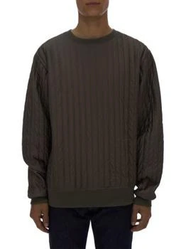 推荐Quilted Crewneck Pullover商品