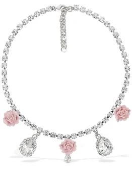 推荐Crystal Necklace W/ Rose商品