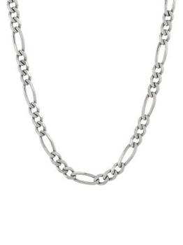 推荐Basic Sterling Silver Figaro Chain Necklace/22"商品