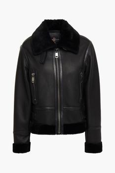 推荐Shearling biker jacket商品