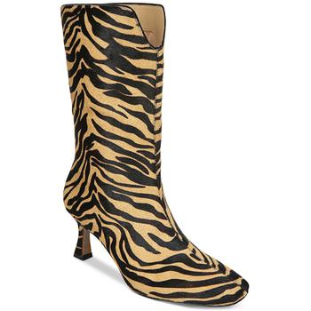sam edelman靴, Sam Edelman | Sam Edelman Womens Lolita Leather Square Toe Mid-Calf Boots商品图片 2折起