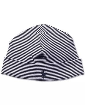 Ralph Lauren | Baby Boys Striped Soft Cotton Hat,商家Macy's,价格¥102